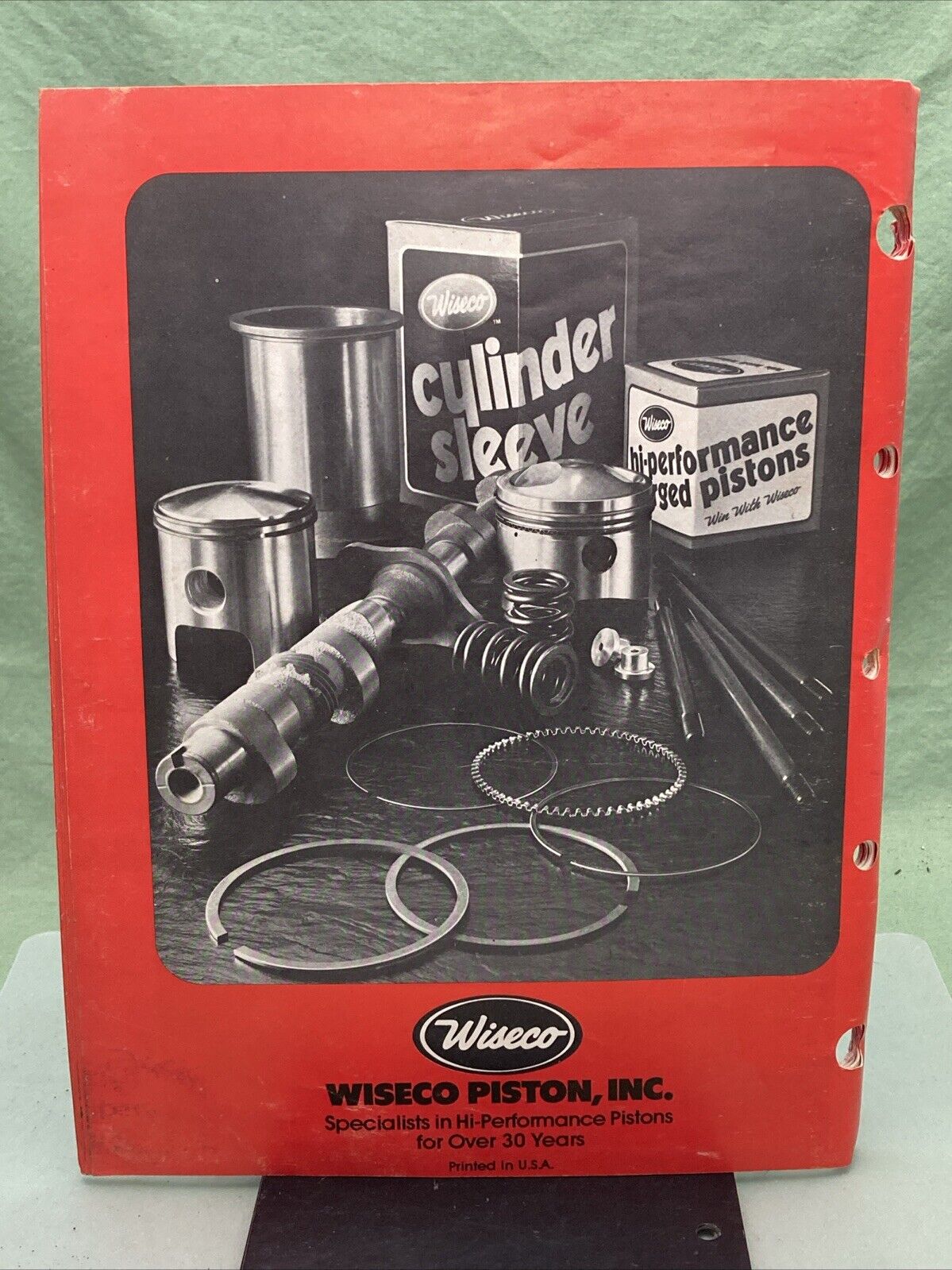 WISECO 1979 HI-PERFORMANCE MOTORCYCLE PISTON BROCHURE NO. C-14