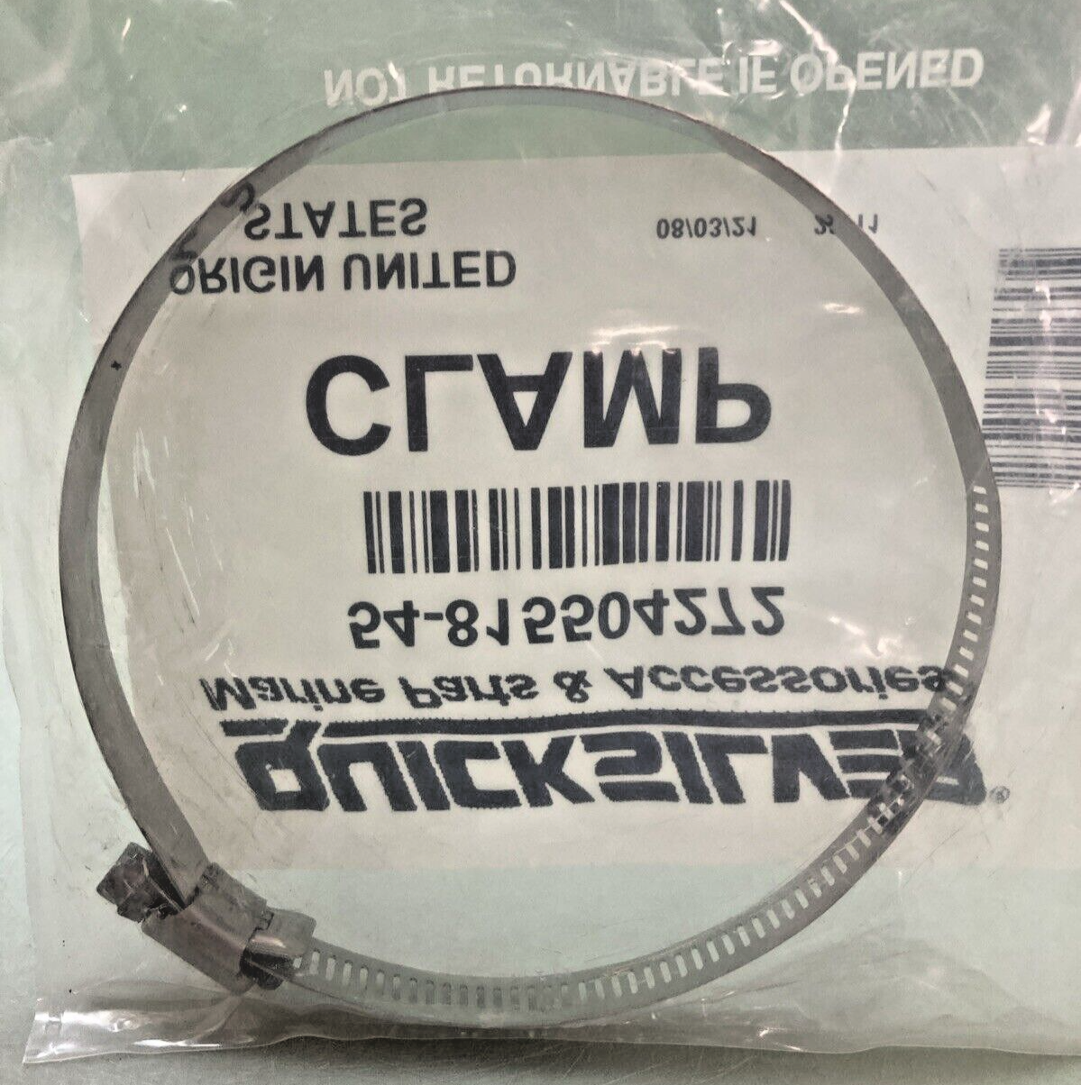 NEW GENUINE QUICKSILVER MERCURY 54-815504272 CLAMP