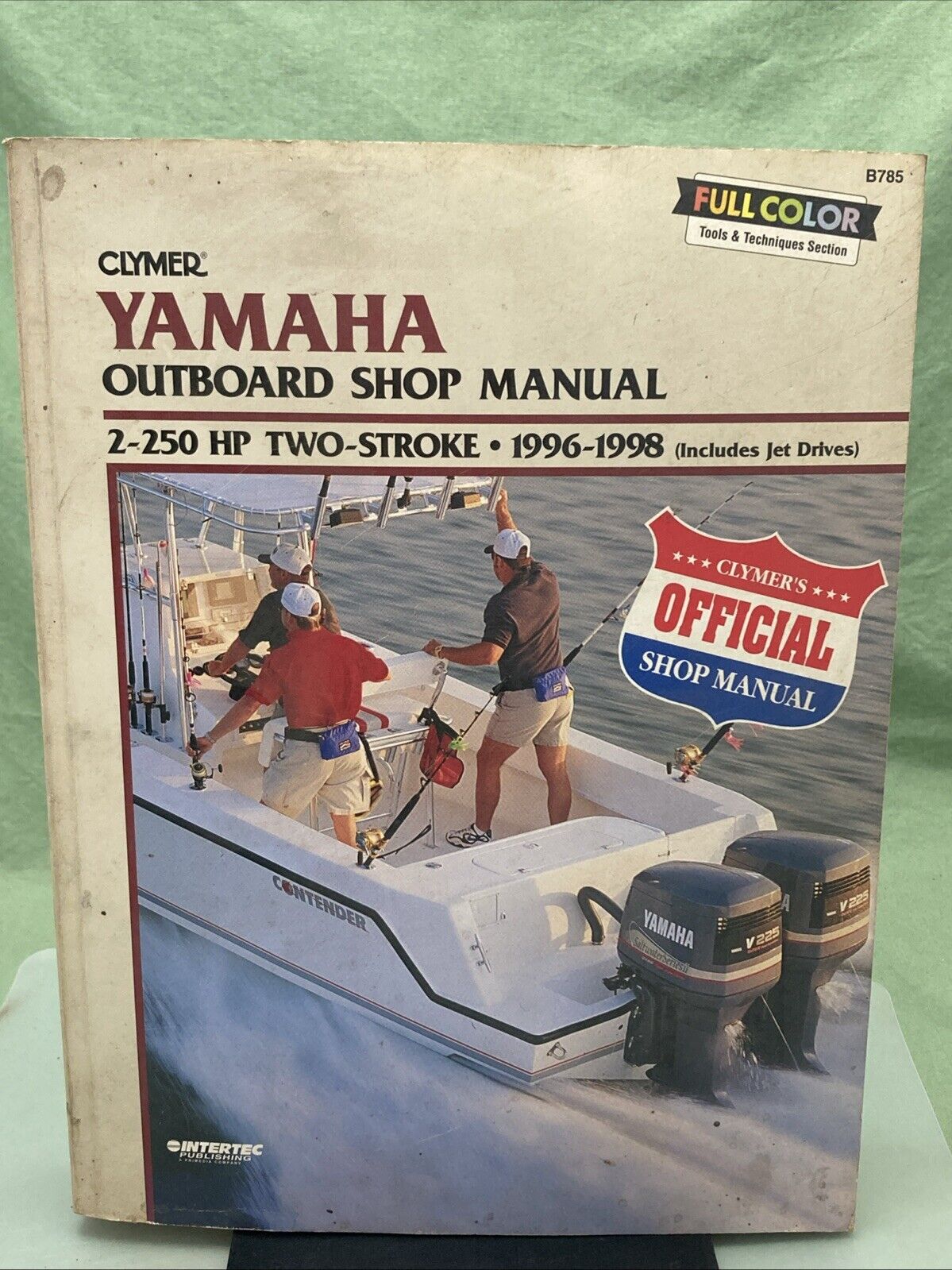 GENUINE CLYMER B785 YAMAHA OUTBOARD 2-250 HP TWO-STROKE 1996-1998 SHOP MANUAL