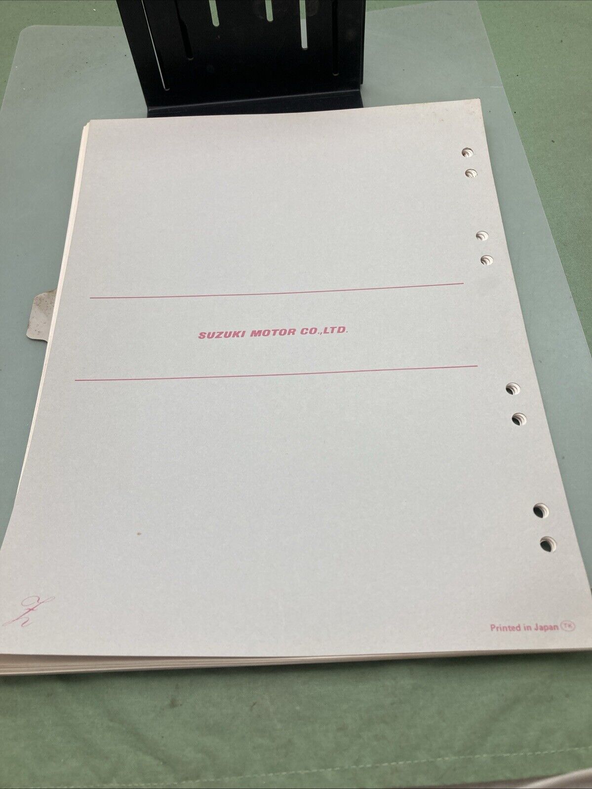 GENUINE SUZUKI 99501-38010-03E GS850G SUPPLEMENTARY SERVICE MANUAL 1982