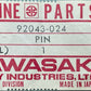 QTY 3 NEW GENUINE KAWASAKI 92043-024 PIN JOINT