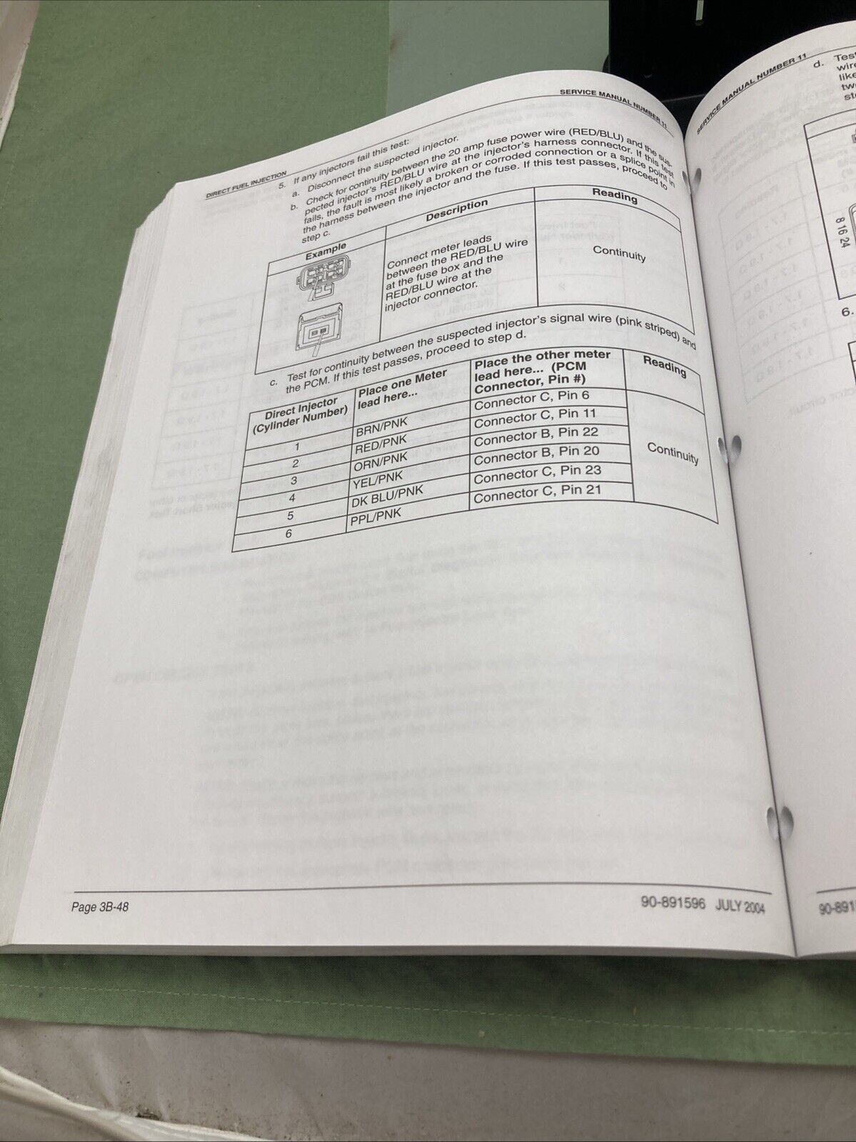 GENUINE MERCURY 90-891596 2.5XS OPTIMAX DIRECT FUEL INJECTION SERVICE MANUAL '04