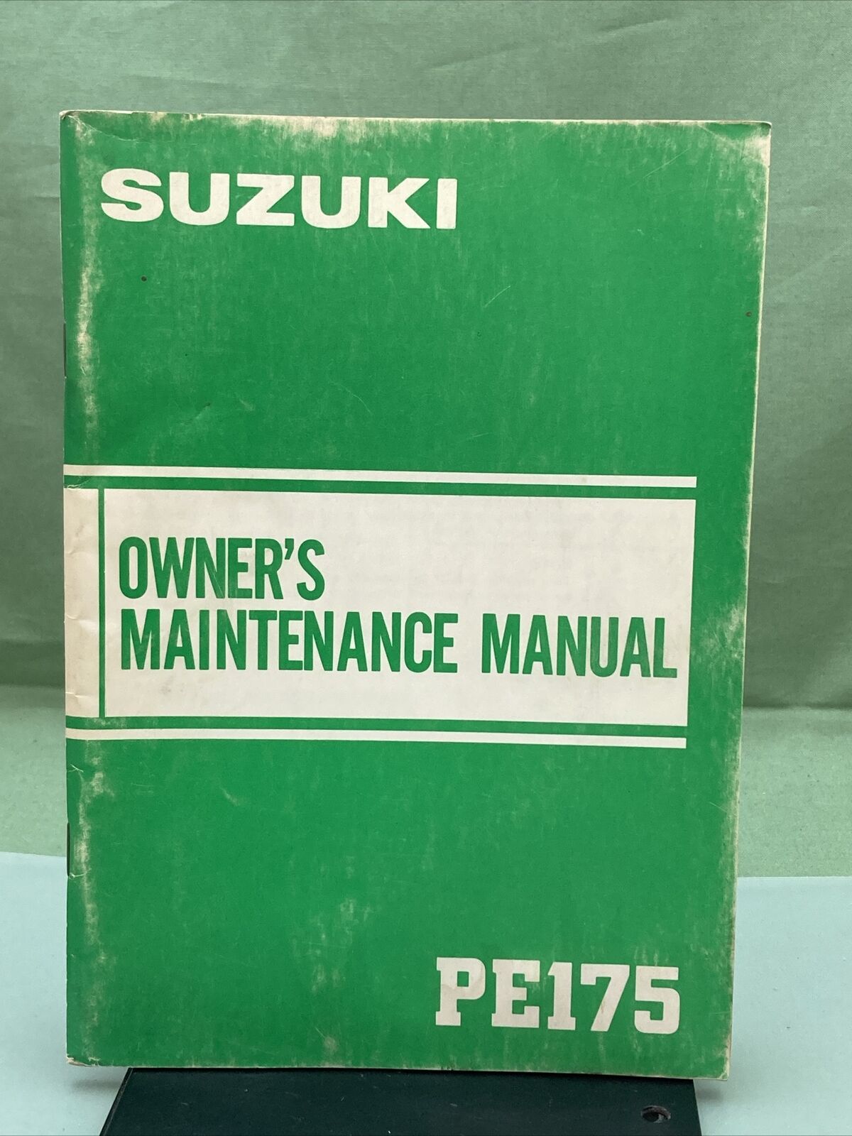 GENUINE SUZUKI 99011-14421-03A PE175 OWNER'S MANUAL '82