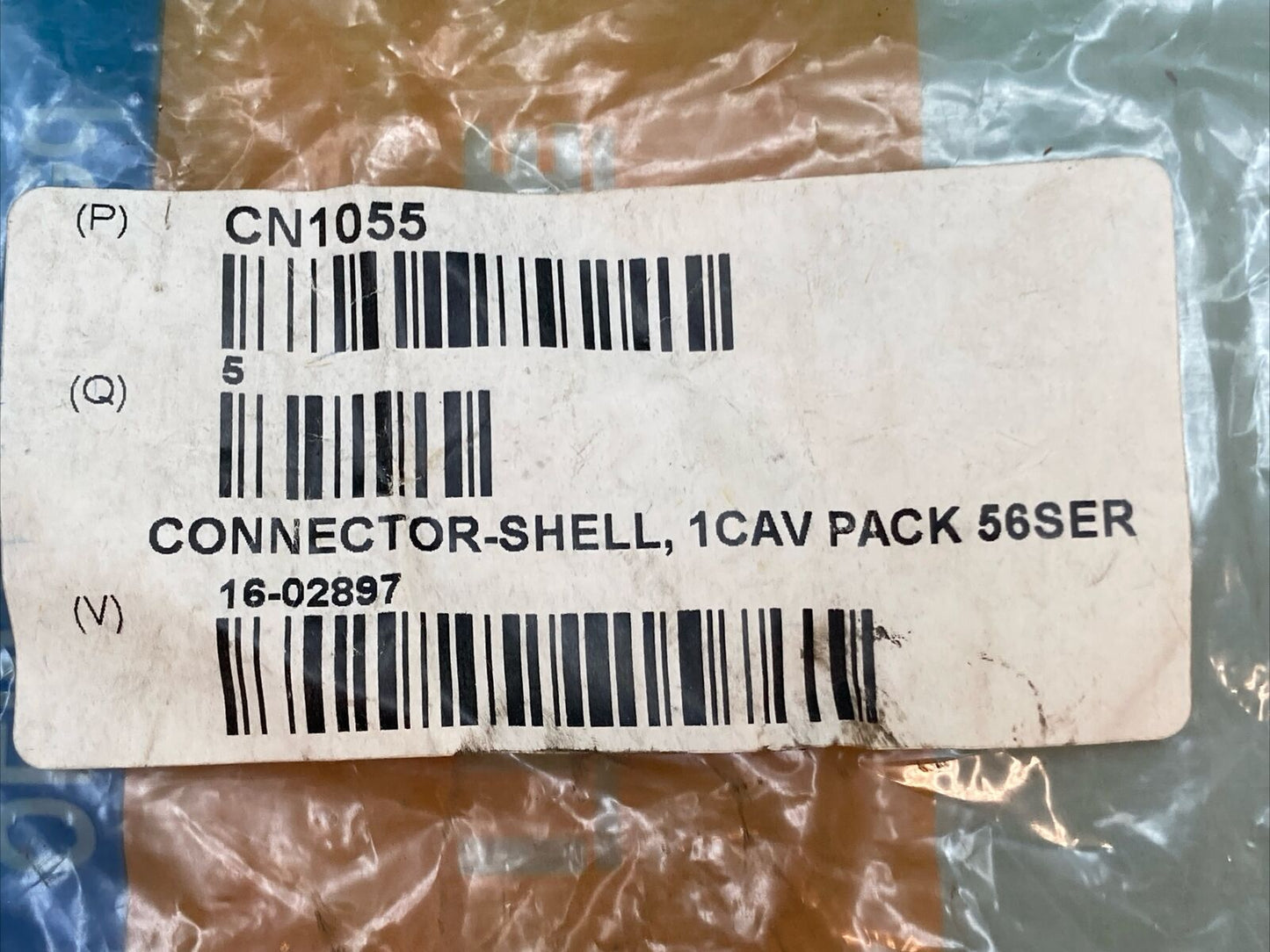 NEW IN LINE CN1355 CONNECTOR SHELL 1 CAV
