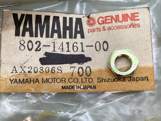 QTY5 NEW GENUINE YAMAHA 802-14161-00 Nut, Cable Adjusting 1976 SRX 340