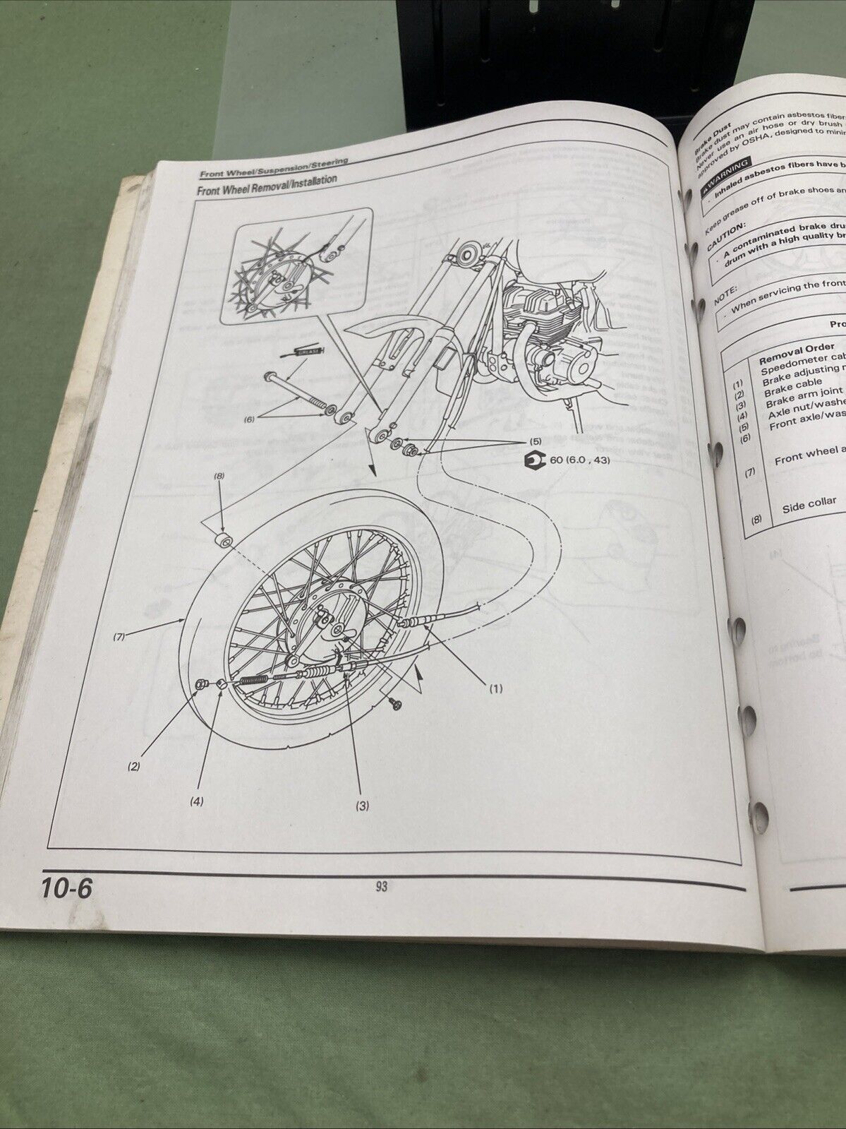 GENUINE HONDA 61KBG00 CB250 NIGHTHAWK SERVICE MANUAL 1991