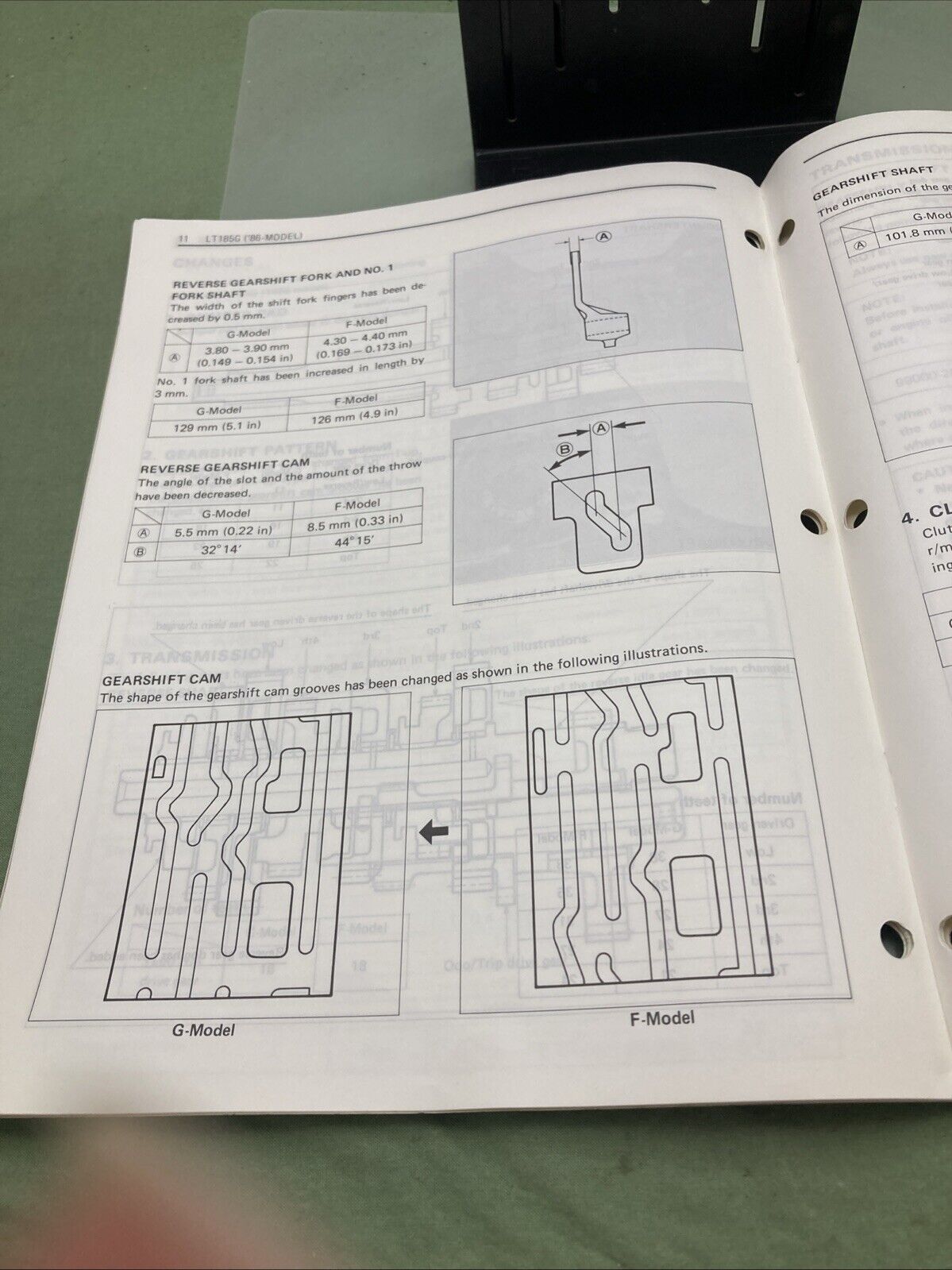 GENUINE SUZUKI 99501-41080-01E LT185 SUPPLEMENTARY SERVICE MANUAL 1985