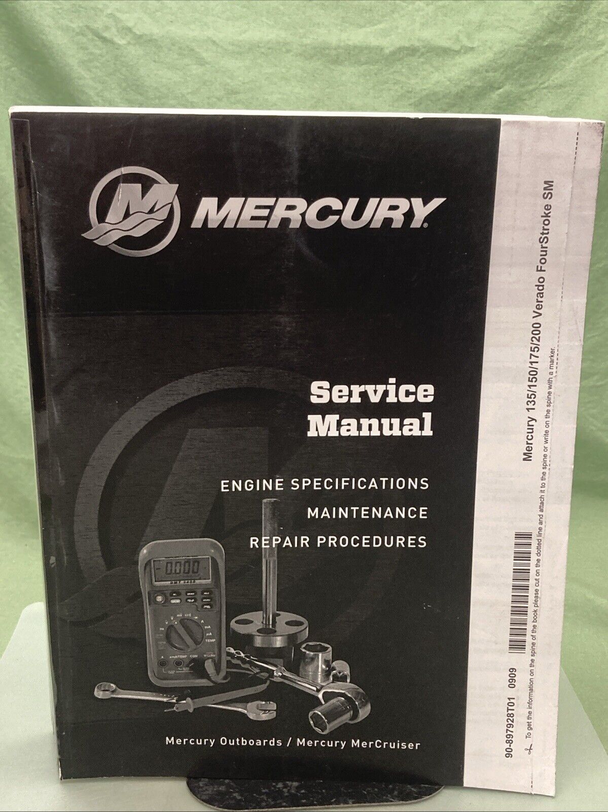 GENUINE MERCURY 90-897928T01 135, 150, 175, 200 VERADO FOURSTROKE SERVICE MANUAL