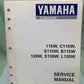 GENUINE YAMAHA LIT-18616-01-92 115W, C115W, S115W, B115W SERVICE MANUAL 1997