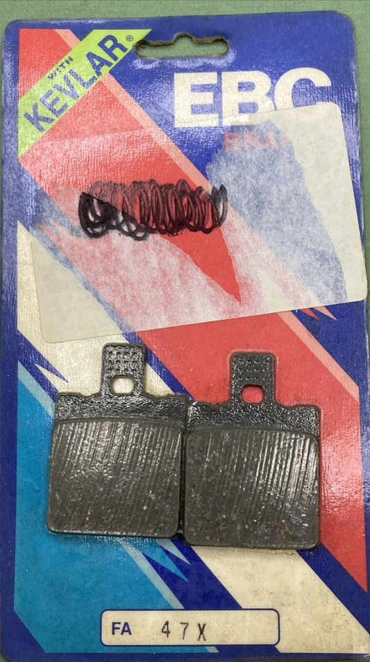 NEW EBC FA47X Motorcycle Brake Pads Made with Kevlar