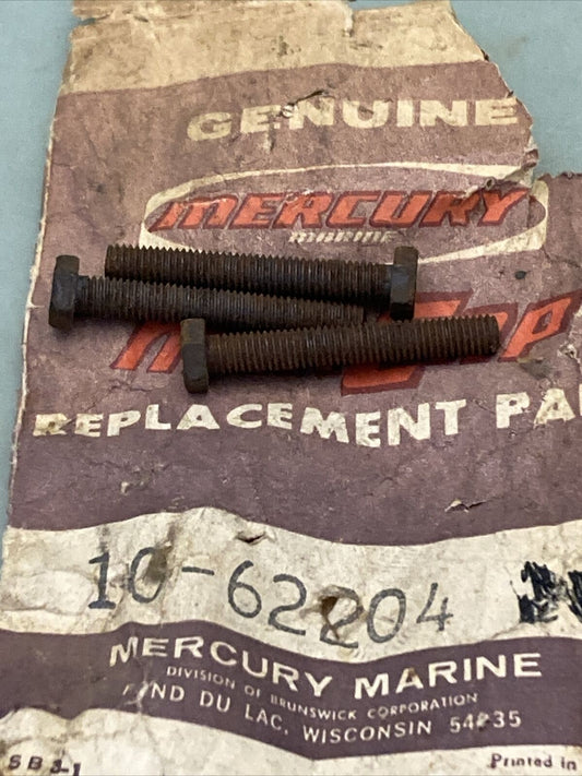 QTY 3 NEW GENUINE MERCURY QUICKSILVER 10-62204 SCREW