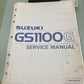 GENUINE SUZUKI 99500-39020-03E GS1100G SERVICE MANUAL 1982