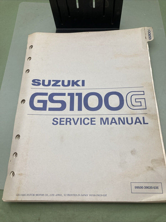 GENUINE SUZUKI 99500-39020-03E GS1100G SERVICE MANUAL 1982