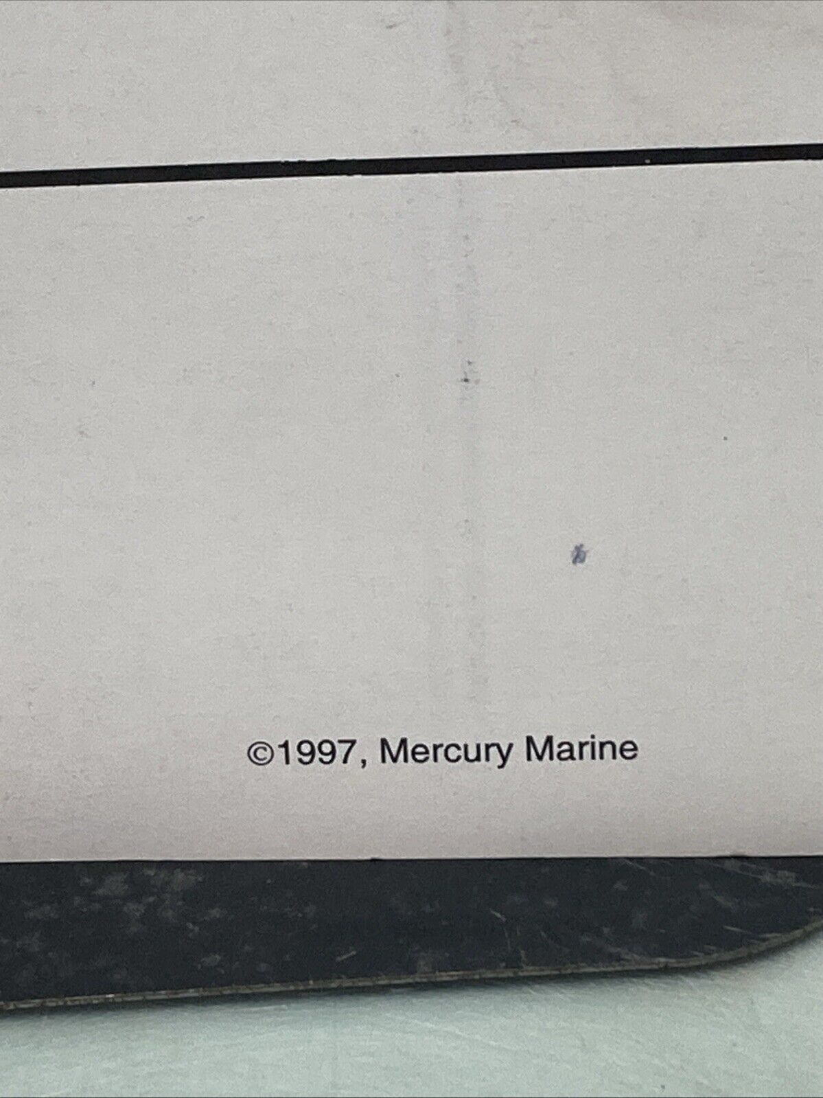 GENUINE MERCURY 90-849776 STERN DRIVE UNIT IIIA SSM SERVICE MANUAL SUPPLEMENT 97