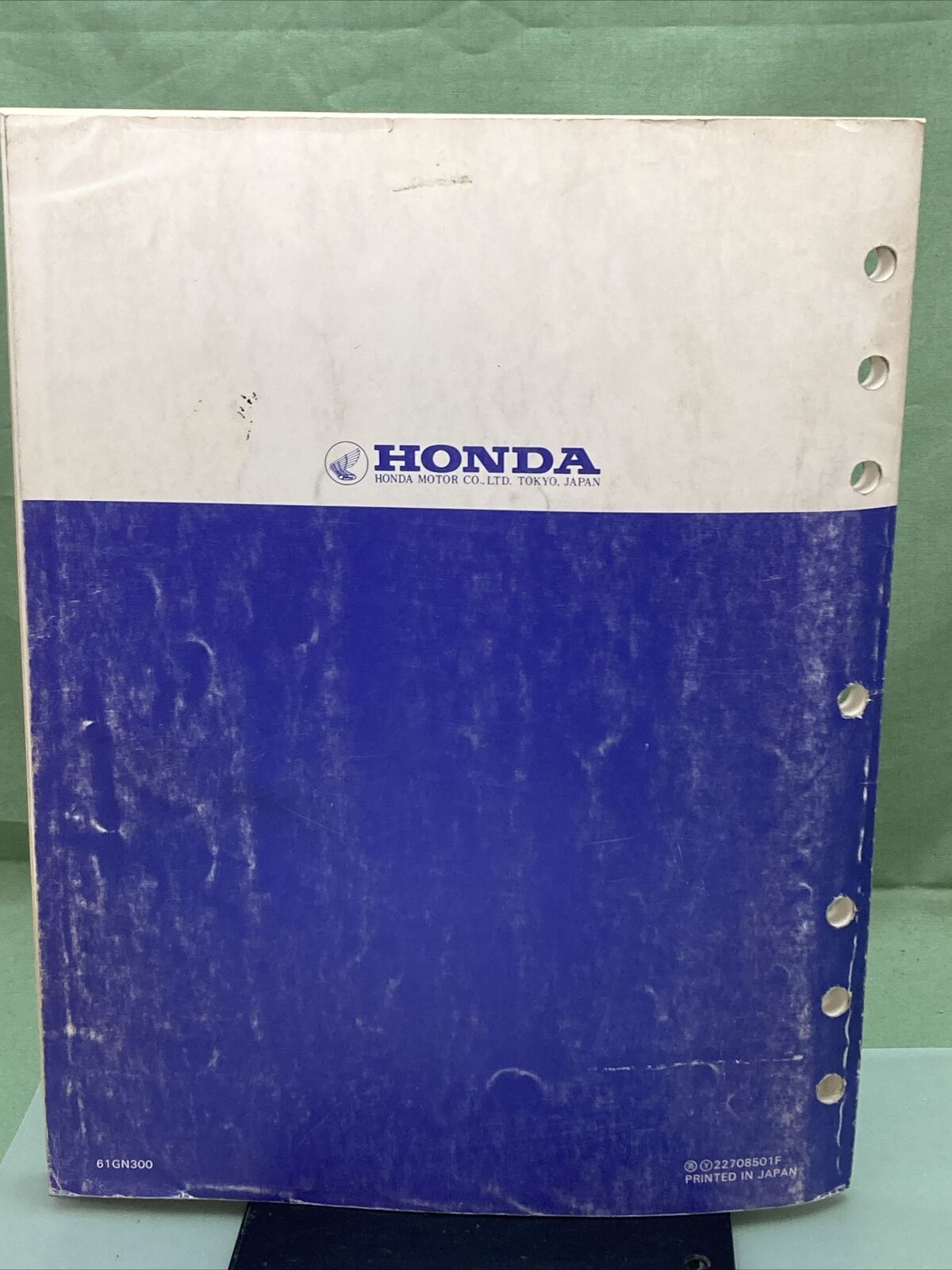 GENUINE HONDA 61GN300 NH80 AERO80 SHOP MANUAL '85