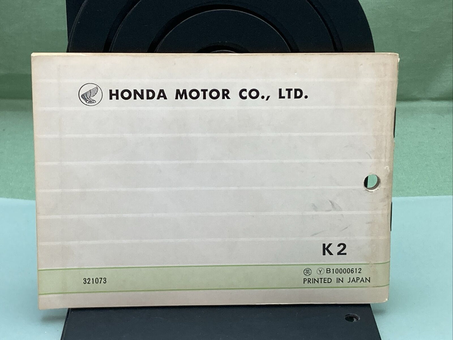 GENUINE HONDA 321073 CB100 OWNER'S MANUAL '71