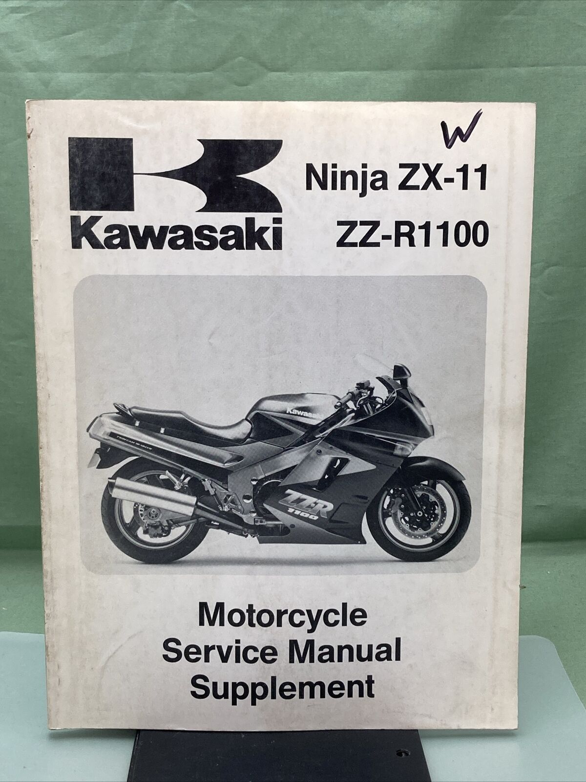 GENUINE KAWASAKI 99924-1127-54 SERVICE MANUAL SUPPLEMENT NINJA ZX-11/ZZR1100