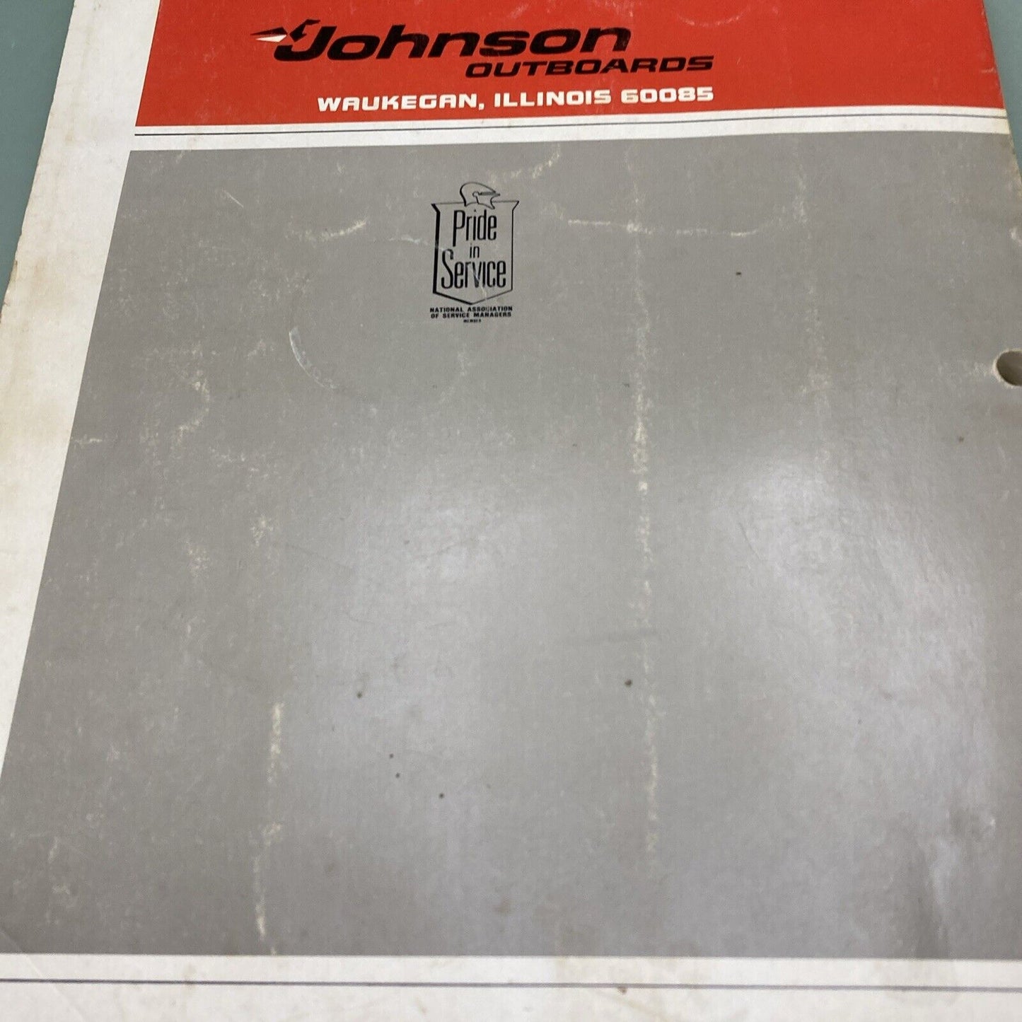 GENUINE JOHNSON OUTBOARDS JM-7808 SERVICE MANUAL MODELS 70HP 75HP