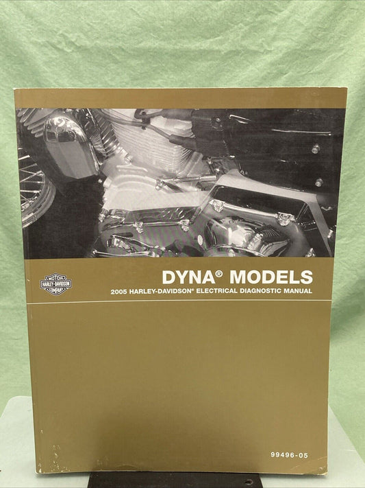 HARLEY DAVIDSON 99496-05 DYNA MODELS 2005 ELECTRICAL DIAGNOSTIC MANUAL