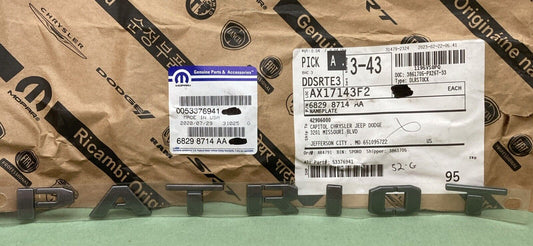 NEW GENUINE MOPAR 68298714AA Nameplate 2016-2017 Jeep Patriot