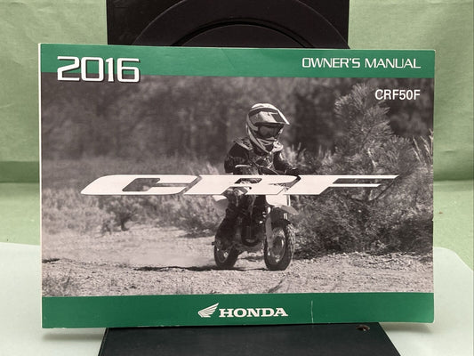 GENUINE HONDA 31GEL750 CRF50F OWNER'S MANUAL '16