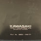 GENUINE KAWASAKI 99931-1042-01 KZ1000Z1R MOTORCYCLE ASSY AND PREP MANUAL 1979