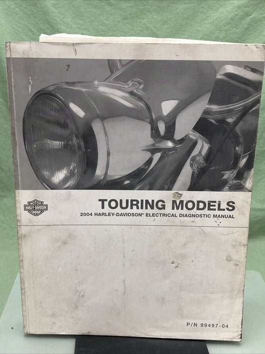 HARLEY DAVIDSON 99497-04 TOURING MODELS 2004 ELECTRICAL DIAGNOSTIC MANUAL