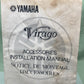 YAMAHA 24M-2819Y-00 VIRAGO ACCESSORIES INSTALLAION MANUAL