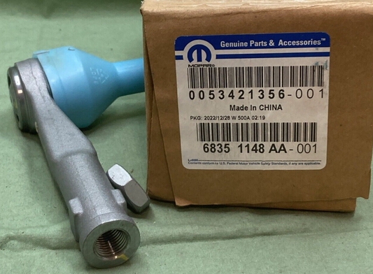 NEW GENUINE MOPAR 68351148AA Outer Tie Rod End, Right FITS '17-'25 JEEP COMPASS