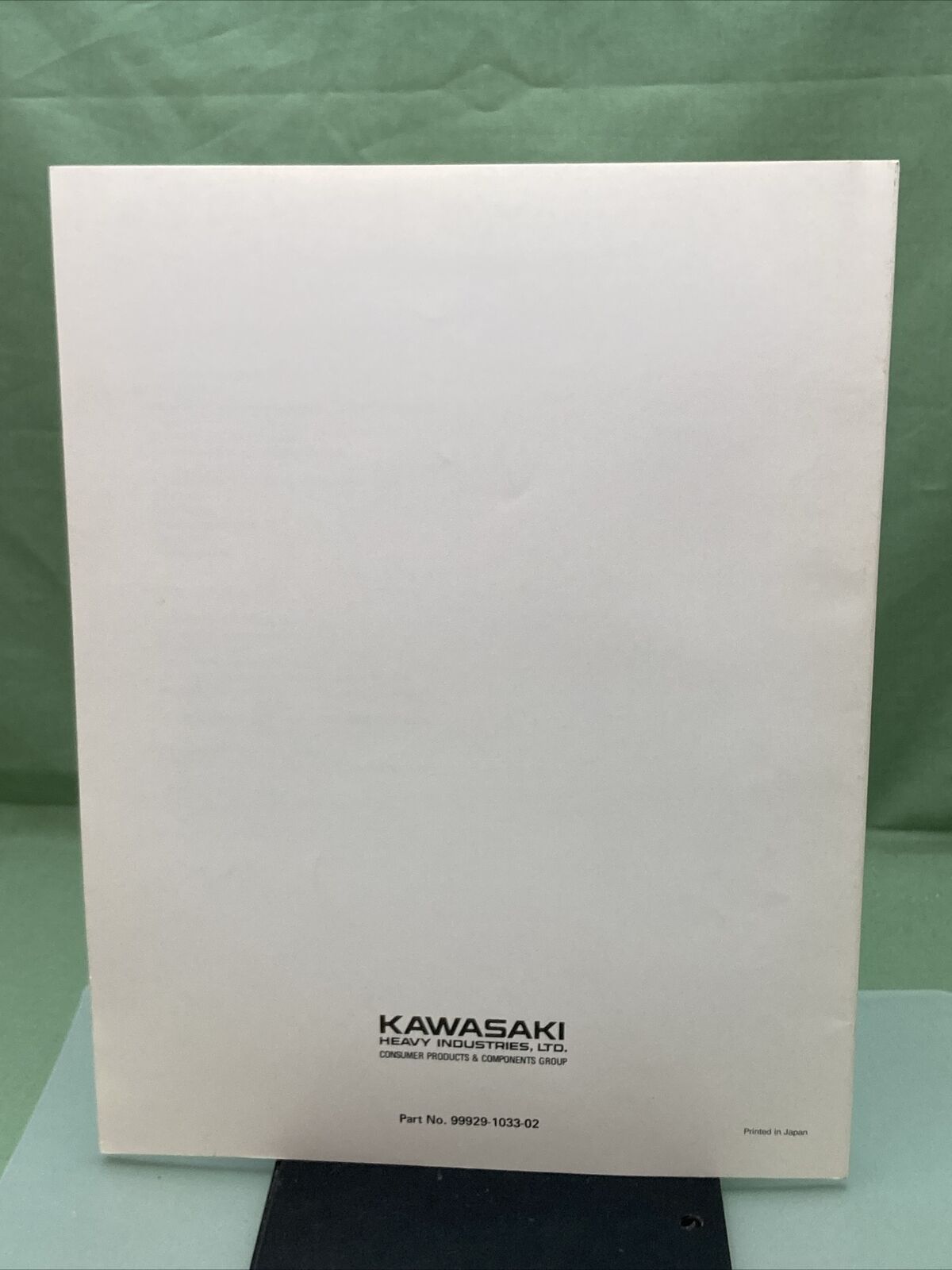 GENUINE KAWASAKI 99929-1033-02 JET SKI WATERCRAFT TRAINING MANUAL