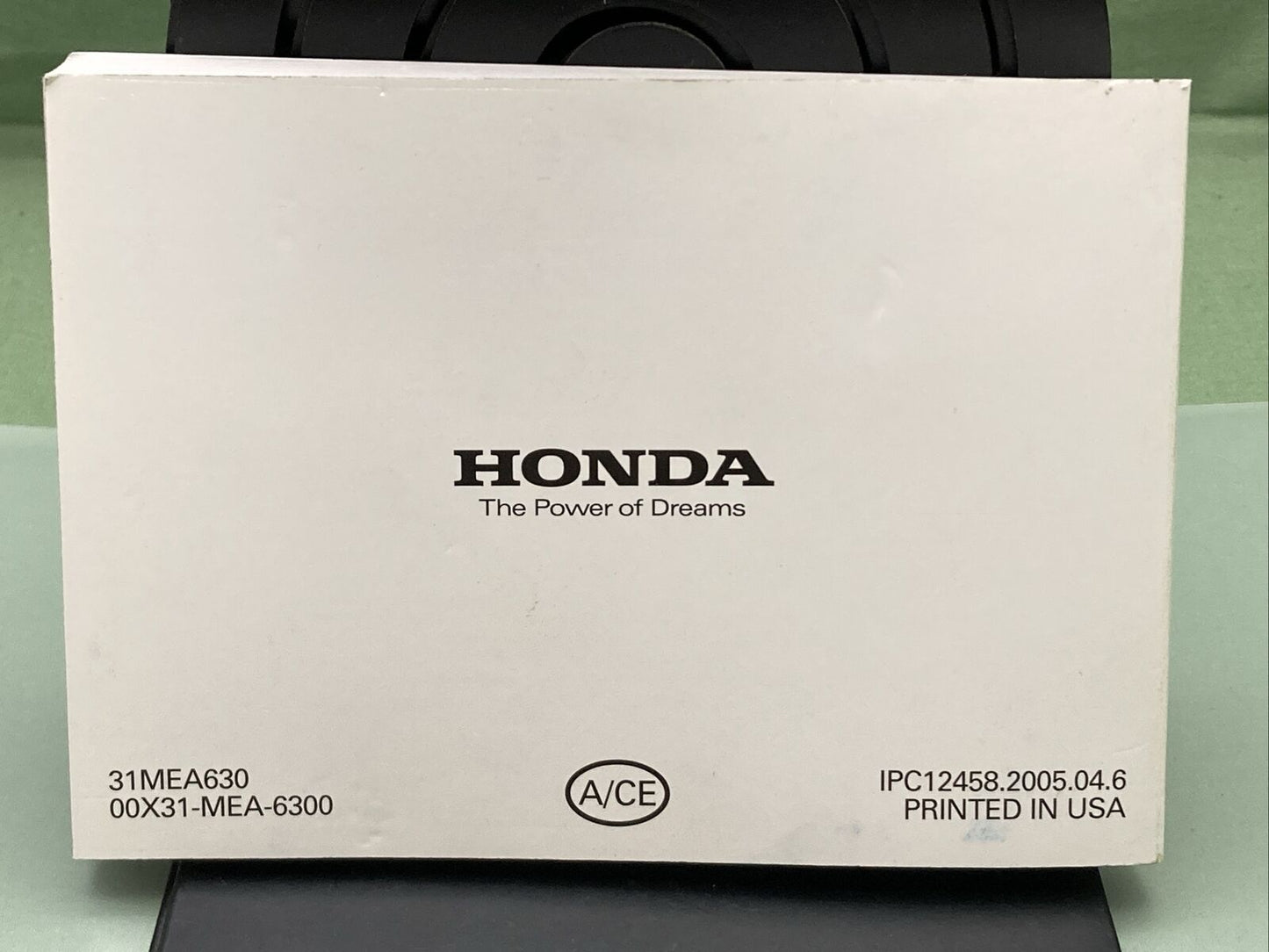 GENUINE HONDA 31MEA630 VTX1300S/R OWNER'S MANUAL '06