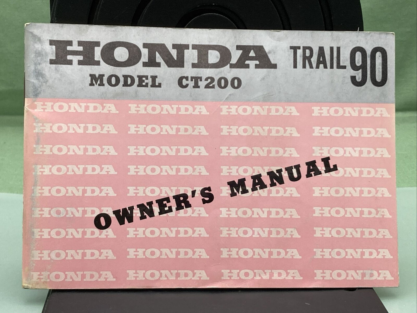 GENUINE HONDA TRAIL 90 CT200 OWNER'S MANUAL