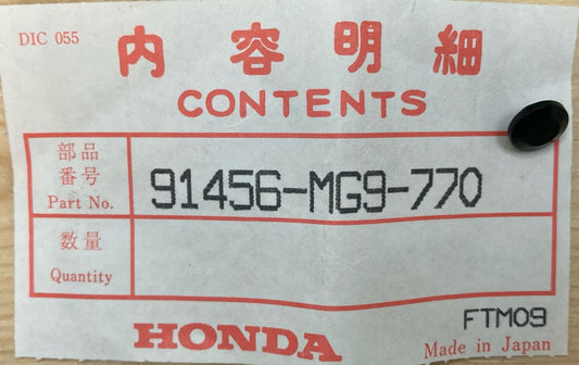 QTY 3 NEW GENUINE HONDA 91456-MG9-770 CAP (5MM)