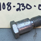 QTY 2 NEW REPLACES HONDA 90108-230-000 SCREW, SIDE STAND PIVOT