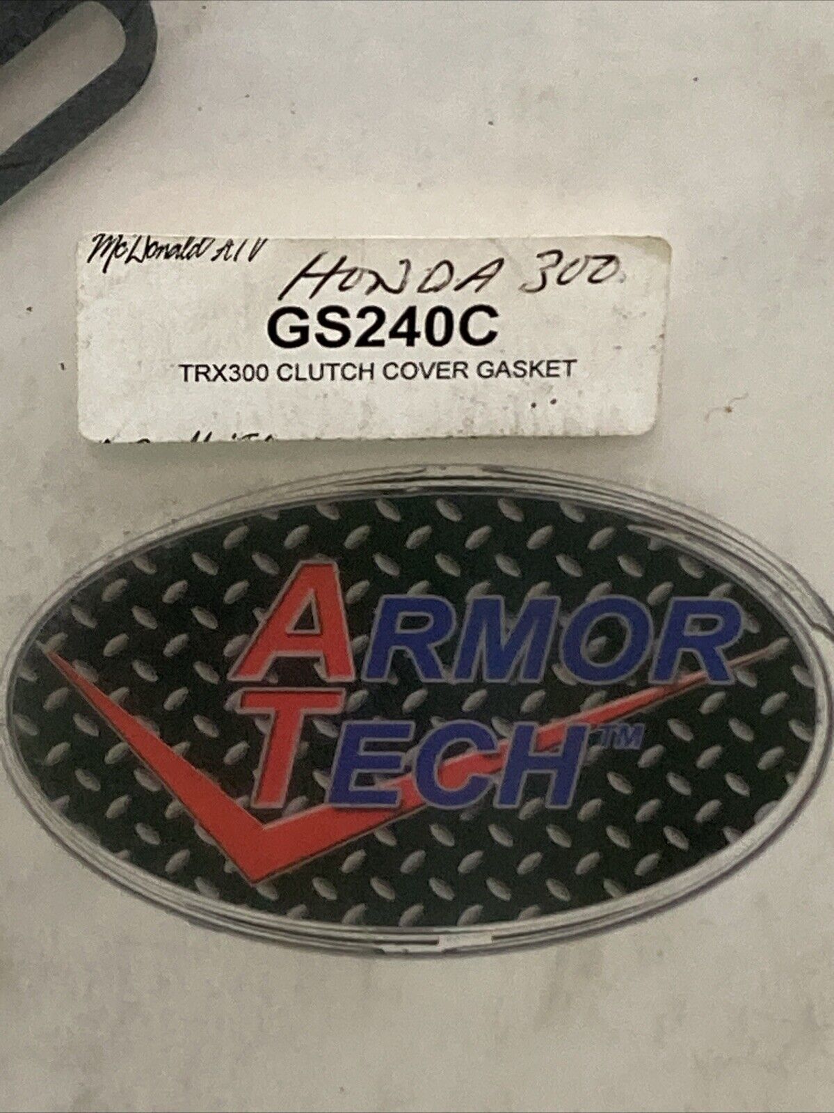 NEW ARMOR TECH GS240C CLUTCH COVER GASKET FOR ATV HONDA 11394-HC4-840