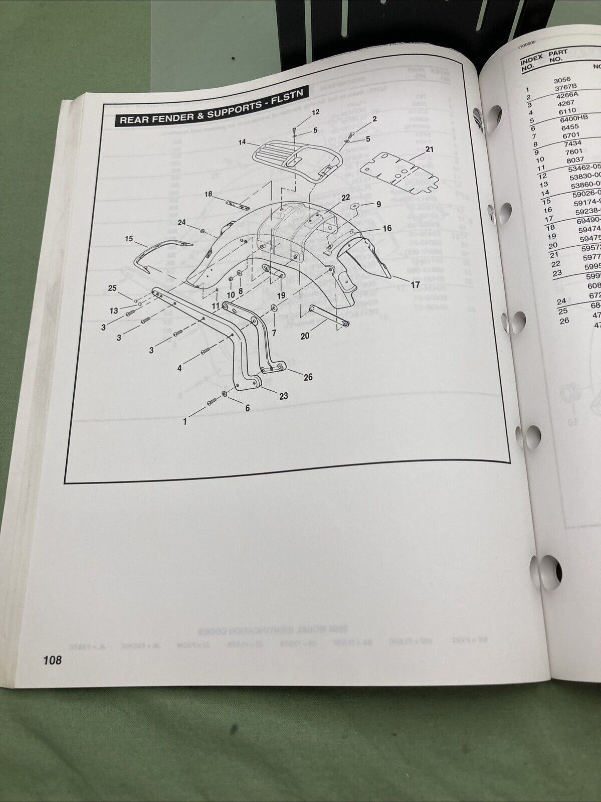 HARLEY DAVIDSON 99455-08 SOFTAIL MODELS 2008 PARTS CATALOG