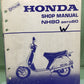 GENUINE HONDA 61GN300 NH80 AERO80 SHOP MANUAL '85