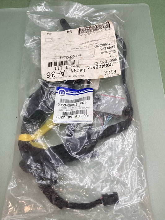 NEW GENUINE MOPAR 68271951AD Wiring-Jumper