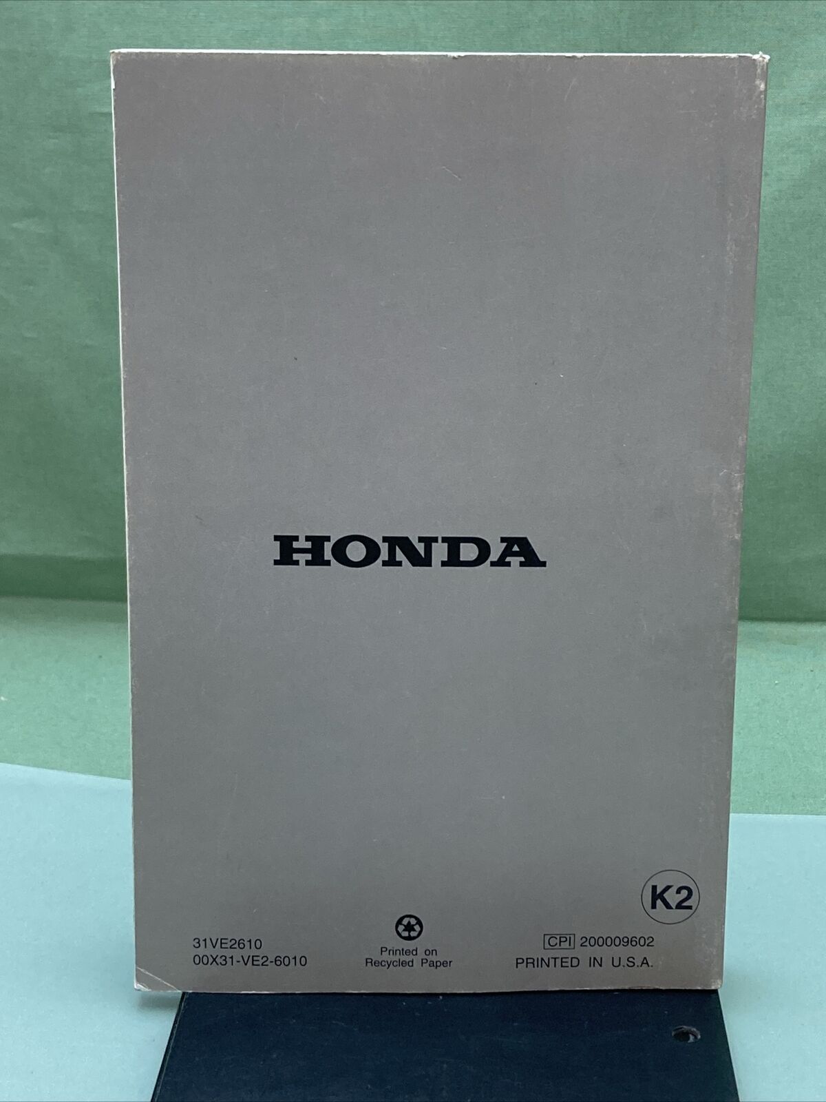 GENUINE HONDA 31VE2610 HARMONY ROTARY MOWER OWNER'S MANUAL HRM215PXA '96