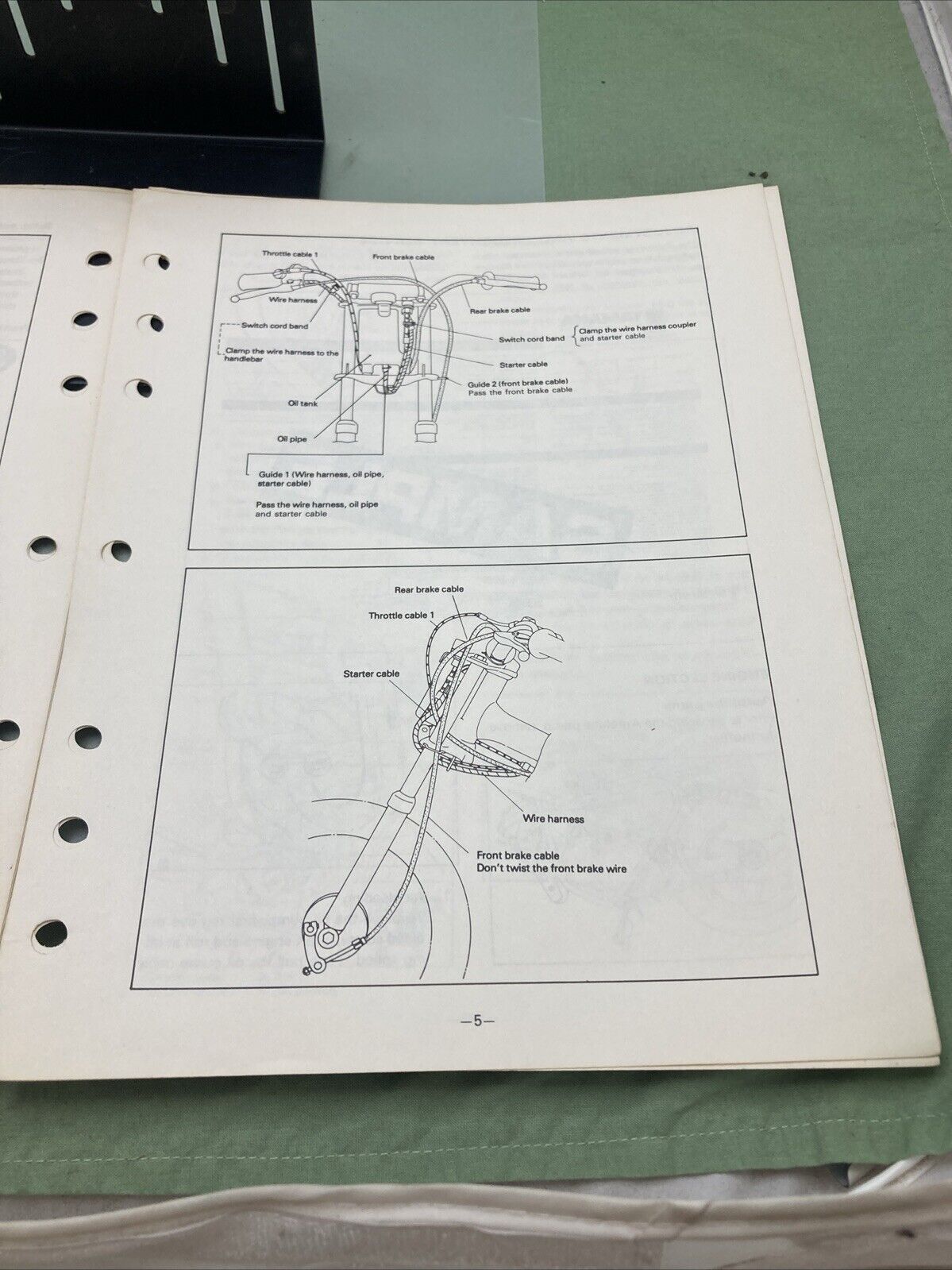 GENUINE YAMAHA LIT-11666-03-71 PW50K ASSEMBLY MANUAL 4X4-28107-11