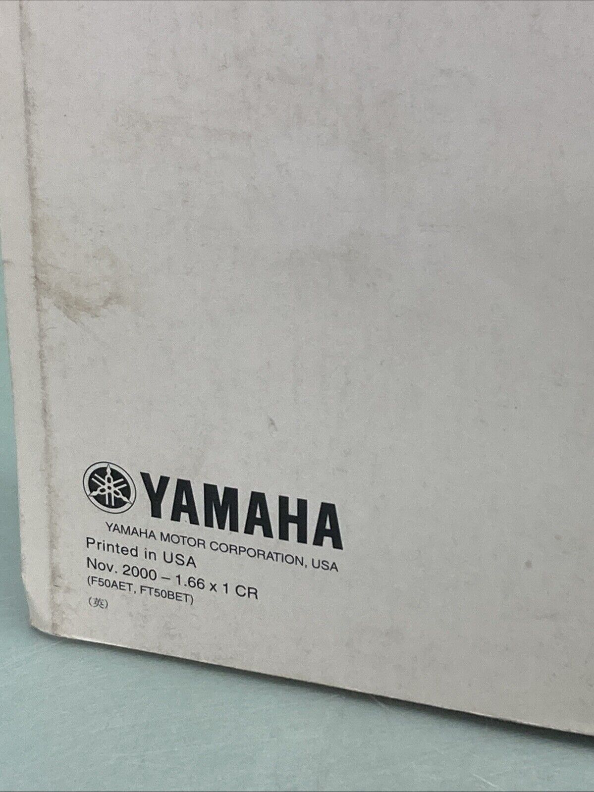 GENUINE YAMAHA LIT-18616-02-33 F50Z, T50Z SERVICE MANUAL 2000