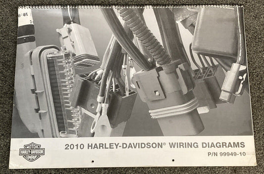 GENUINE HARLEY DAVIDSON 99949-10 WIRING DIAGRAMS BOOK 2010