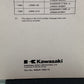 GENUINE KAWASAKI 99924-1069-10 JETSKI WATERCRAFT X-2 SERVICE MANUAL '86-'95