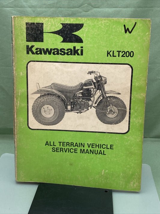 GENUINE KAWASAKI  99963-0055-01 SERVICE MANUAL KLT200