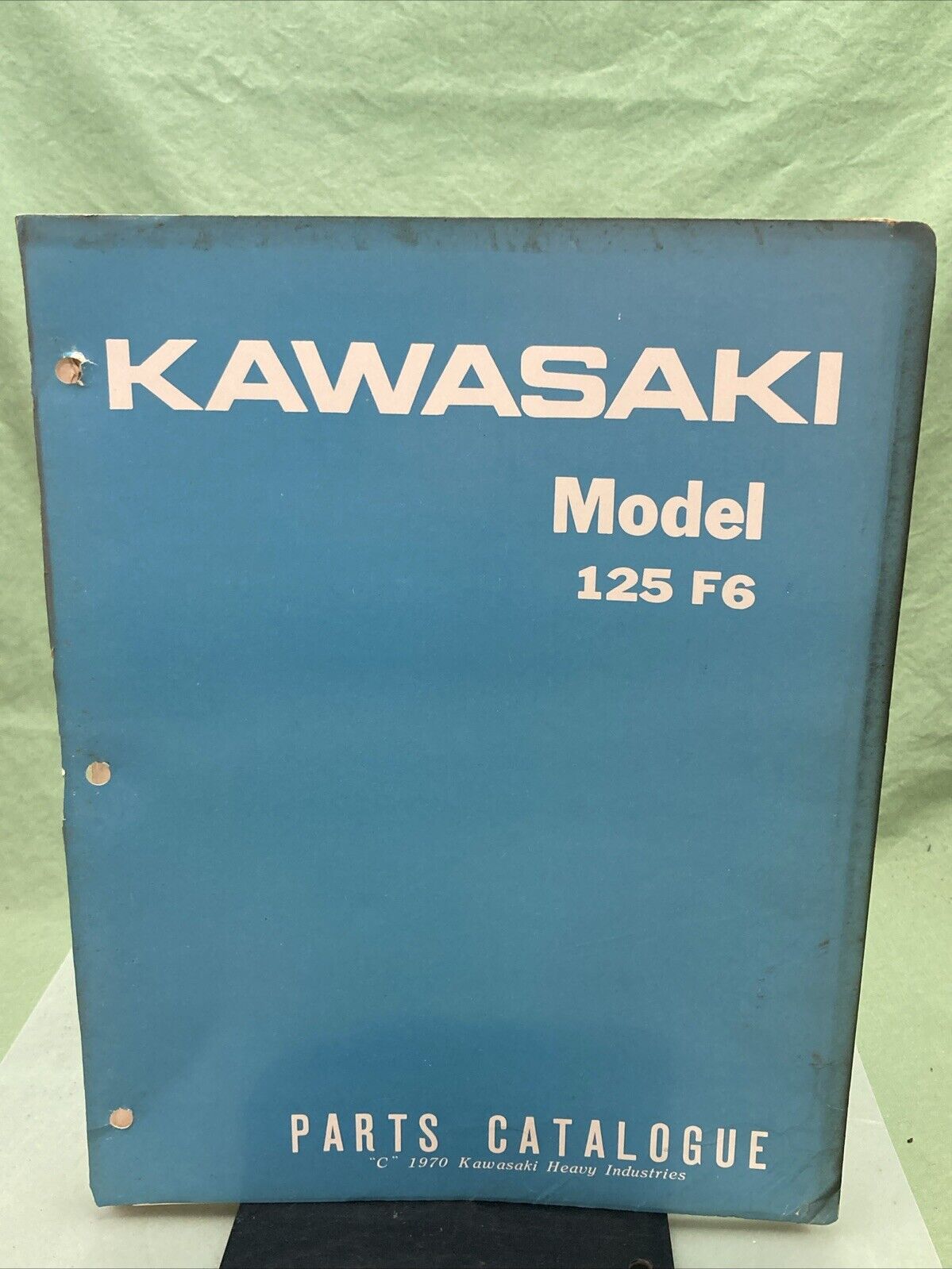 GENUINE KAWASAKI MODEL 125 F6 PARTS CATALOGUE