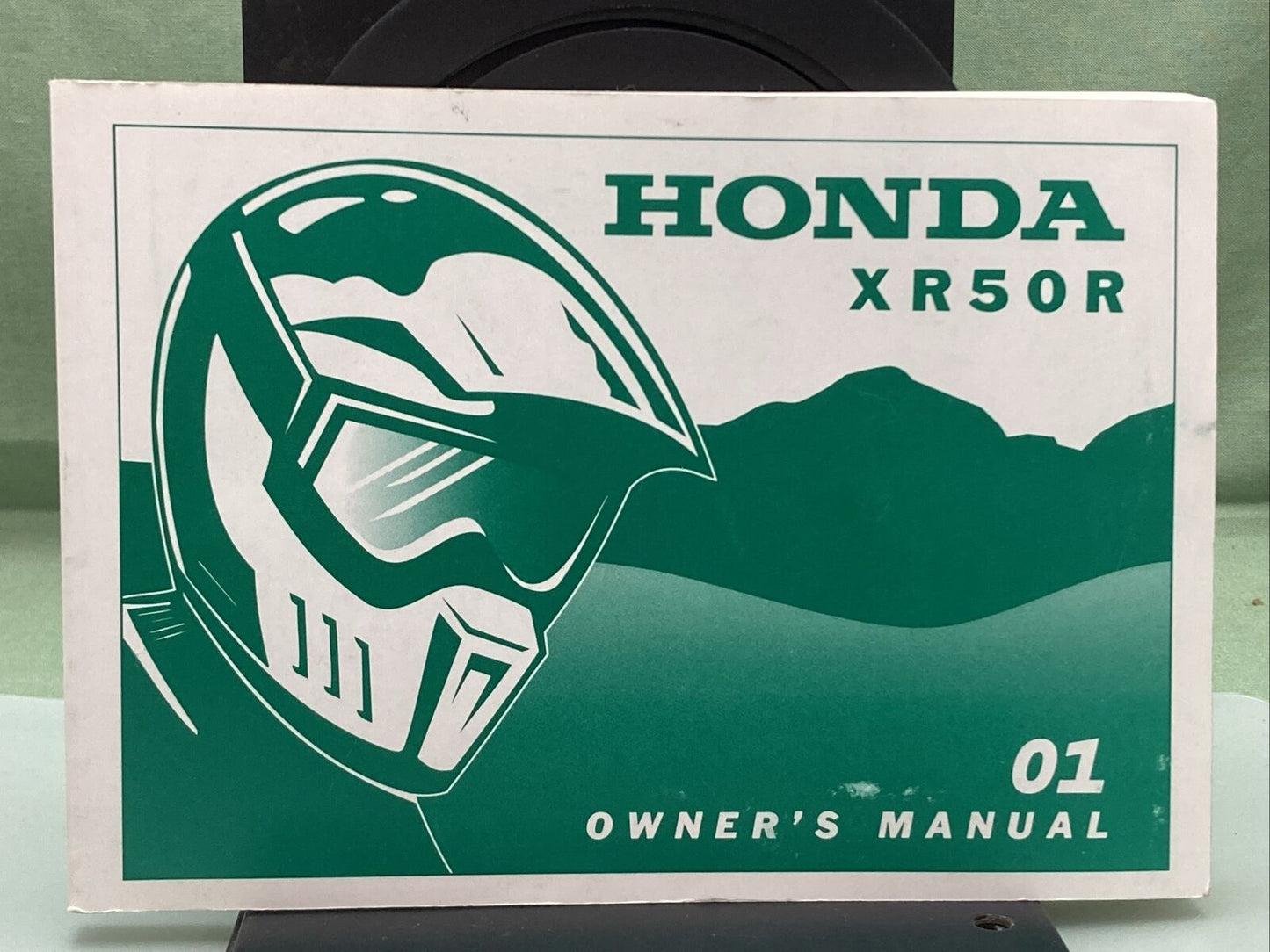 GENUINE HONDA 31GEL610 XR50R OWNER'S MANUAL '01