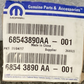 NEW GENUINE MOPAR 68543890AA Radiator Grille Trim Ring Kit FITS JEEP
