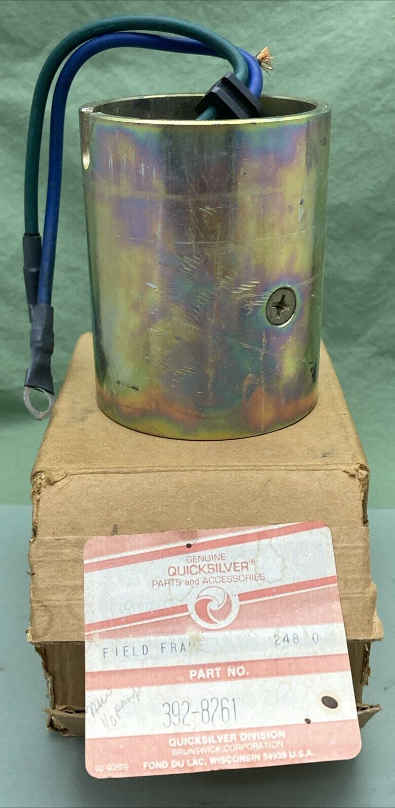 NEW GENUINE MERCURY QUICKSILVER 392-8261 FIELD FRAME ASM HYDRAULIC PUMP