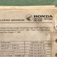 HONDA 6141000 CB750 K8 F3 SHOP MANUAL 1978