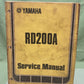 YAMAHA LIT-11613-97-00 RD200A SERVICE MANUAL 397-28197-10